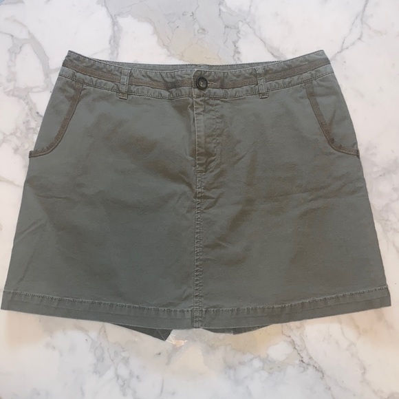 Vintage DOCKERS Skirt‎ Army Green - Picture 1 of 9